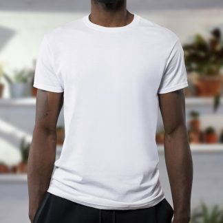 A9Uwof Men's Classic Crew Neck T-Shirt — Soft Cotton Everyday Tee